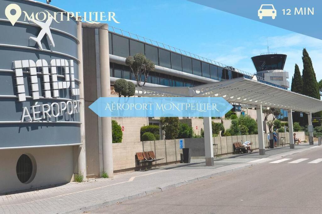 027-Maison, 2Chambres, Jardin, Parking, Central Montpellier Eksteriør billede